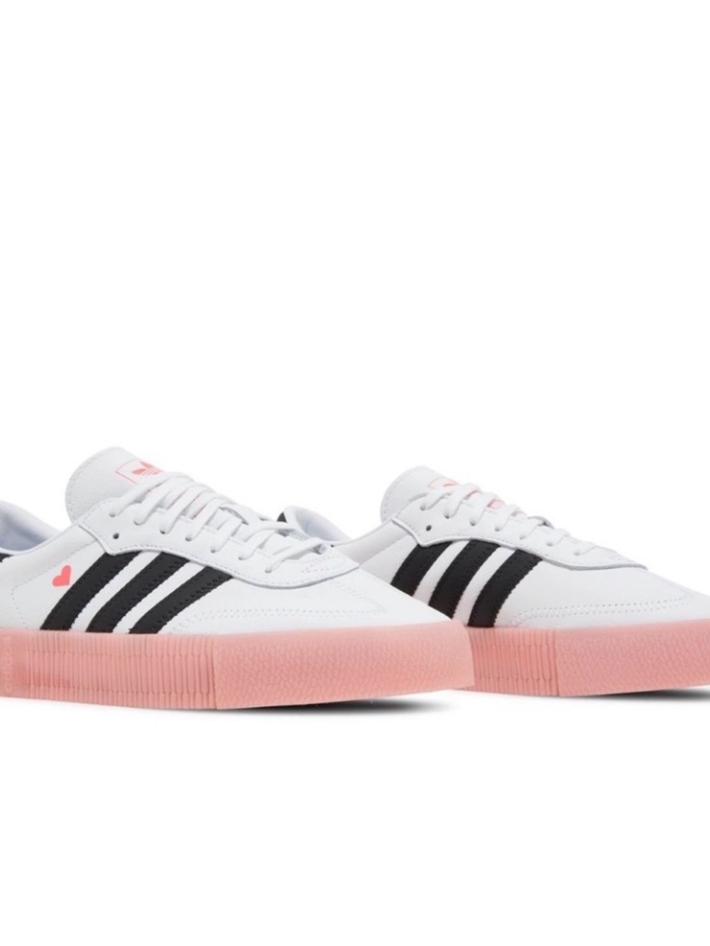 Hello Kitty adidas White, Black & Pink Low-Profile Women's Sneakers